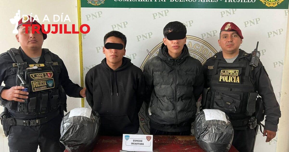 Capturan a dos presuntos "marcas" que robaron 50 mil soles a hombre ...