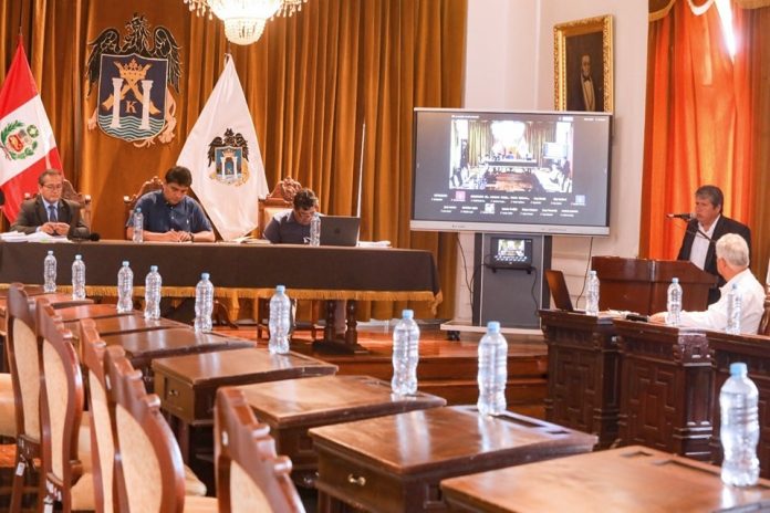 FOTO SESION DE CONCEJO MPT Sesión de Concejo