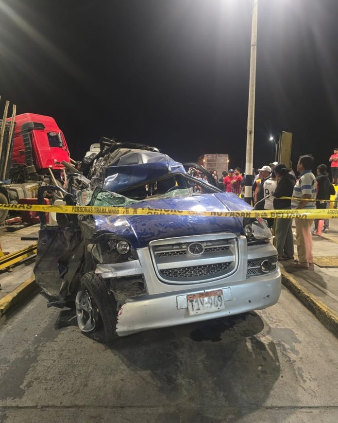 Accidente en epeaje Chicama