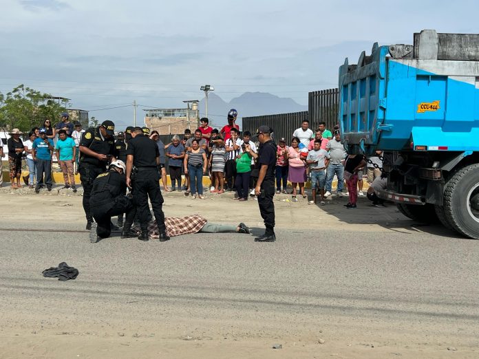 ATROPELLADA Tragedia