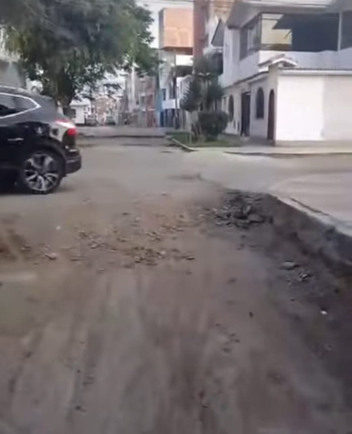 Pistas en mal estado