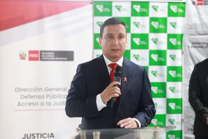 MINISTRO DE JUSTICIA